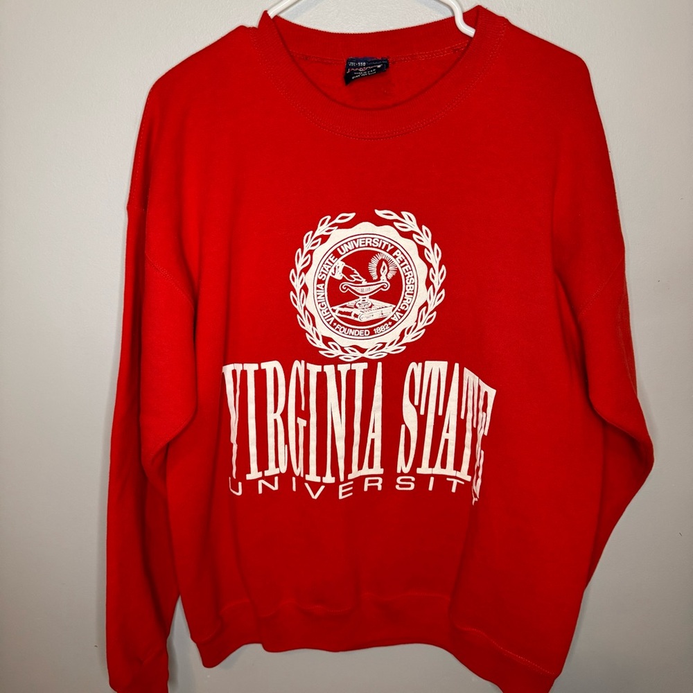 JanSport Virginia State University Red Crew Neck Sweatshirt XL